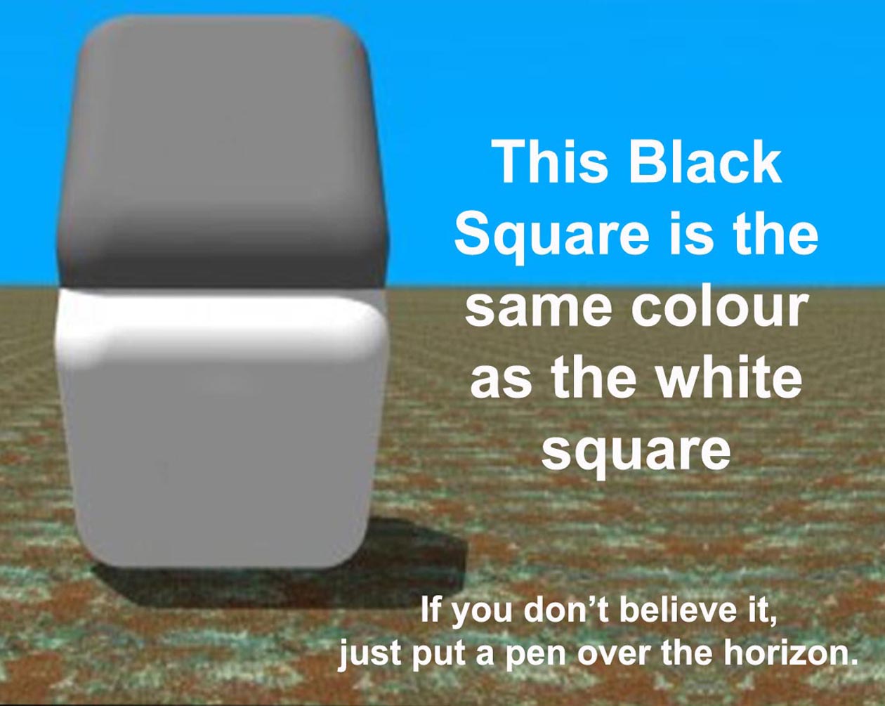 Both Square are identical in colour